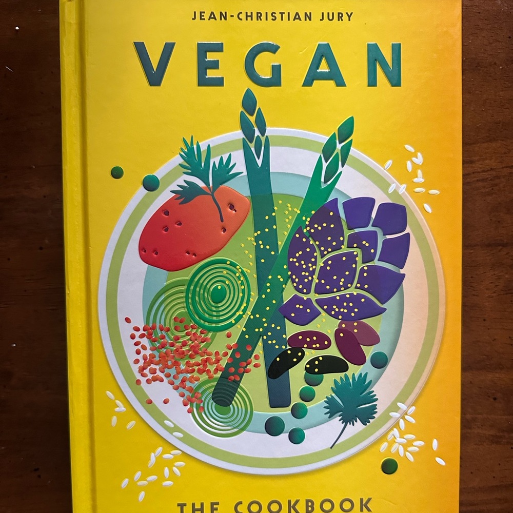 Vegan: The Cookbook by Jean-Christian Jury. Hardcover, 2017. Like New